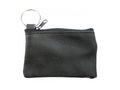 Leather wallet with zipper