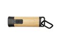 Kuma bamboo/RCS recycled plastic torch with carabiner 2