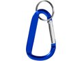 Timor recycled aluminium carabiner keychain 5