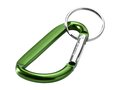 Timor recycled aluminium carabiner keychain 6