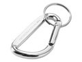 Timor recycled aluminium carabiner keychain 10