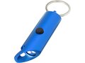 Flare RCS recycled aluminium IPX LED light and bottle opener with keychain 5