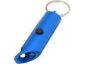 Flare RCS recycled aluminium IPX LED light and bottle opener with keychain 9