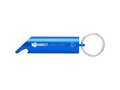 Flare RCS recycled aluminium IPX LED light and bottle opener with keychain 6