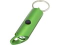 Flare RCS recycled aluminium IPX LED light and bottle opener with keychain 10