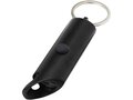 Flare RCS recycled aluminium IPX LED light and bottle opener with keychain 24