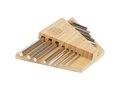 Allen bamboo hex key tool set 1
