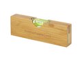 Flush bamboo spirit level with bottle opener 1