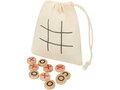 Whorl wooden tic, tac, toe game