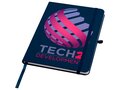 Teak A5 recycled hard cover notebook with lined pages 26