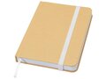 Reed A6 recycled hard cover notebook with plain pages