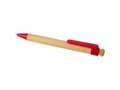 Rattan bamboo and recycled plastic ballpoint pen (black ink) 10