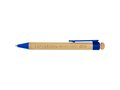 Rattan bamboo and recycled plastic ballpoint pen (black ink) 13