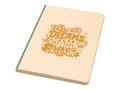 Liliana A5 sugarcane and RPET soft cover notebook 13