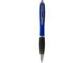 Nash ballpoint pen with coloured barrel and black grip 7