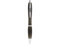Nash ballpoint pen with coloured barrel and black grip