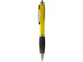 Nash ballpoint pen with coloured barrel and black grip 12