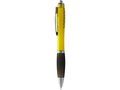 Nash ballpoint pen with coloured barrel and black grip 12