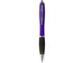 Nash ballpoint pen with coloured barrel and black grip 13
