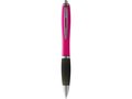 Nash ballpoint pen with coloured barrel and black grip 15