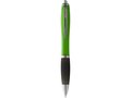 Nash ballpoint pen with coloured barrel and black grip 17