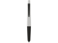 Gummy stylus ballpoint pen with soft-touch grip