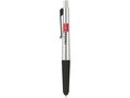 Gummy stylus ballpoint pen with soft-touch grip 2