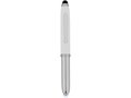 Xenon stylus ballpoint pen with LED light