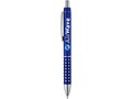 Bling ballpoint pen with aluminium grip 2