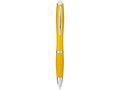 Nash ballpoint pen with coloured barrel and grip 9