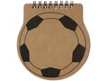 Score football shaped notebook 2