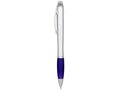 Nash light up pen silver barrel coloured grip 13