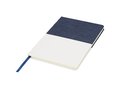 Two-tone A5 canvas notebook 5