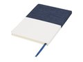 Two-tone A5 canvas notebook 8