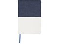 Two-tone A5 canvas notebook 7