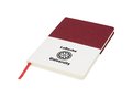 Two-tone A5 canvas notebook 10
