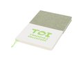Two-tone A5 canvas notebook 14