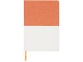 Two-tone A5 canvas notebook 19