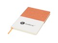 Two-tone A5 canvas notebook 18