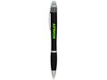 Nash coloured light up black barrel ballpoint pen 5