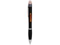 Nash coloured light up black barrel ballpoint pen 3