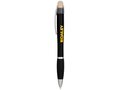 Nash coloured light up black barrel ballpoint pen 16