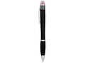 Nash coloured light up black barrel ballpoint pen 14