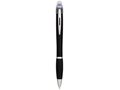 Nash coloured light up black barrel ballpoint pen 13