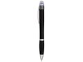 Nash coloured light up black barrel ballpoint pen 12