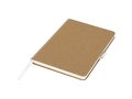 Espresso medium size cardboard notebook 5