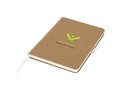 Espresso medium size cardboard notebook 6