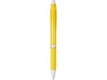 Turbo translucent ballpoint pen with rubber grip 23