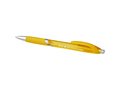 Turbo translucent ballpoint pen with rubber grip 22