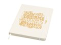 Bass A5 recycled hard cover notebook with lined pages 1